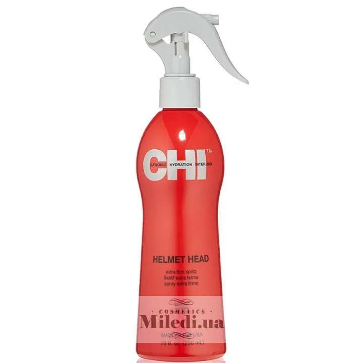 Спрітц для об'єму волосся екстра сильної фіксації Chi Helmet Head Extra Firm Spritz 300 мл
