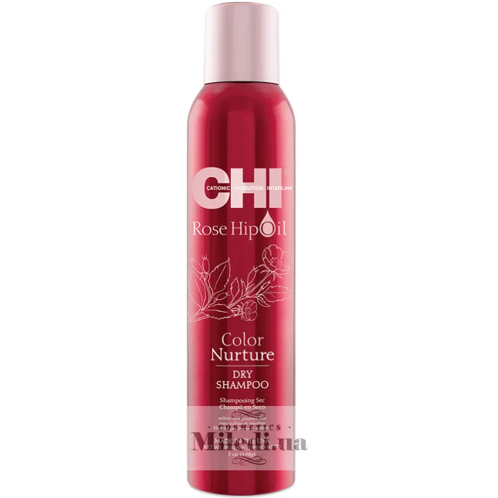 Сухий шампунь для фарбованого волосся Chi Rose Hip Oil Color Nurture Dry Shampoo 198 мл
