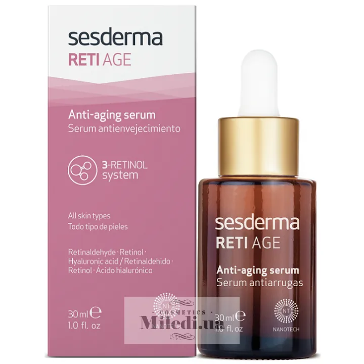 Антивікова сироватка для обличчя Sesderma Reti Age Anti-aging Serum, 30 мл