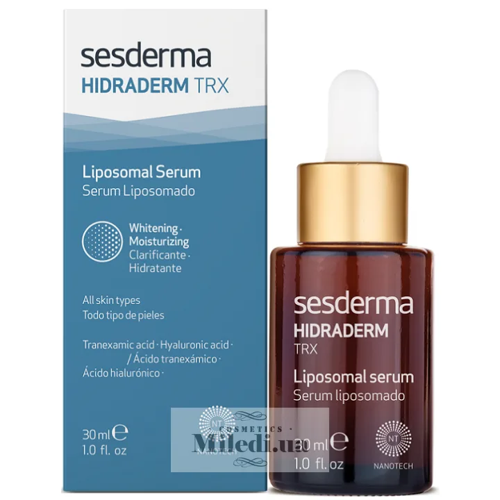 Зволожуюча ліпосомальна сироватка з відбілюючим ефектом Sesderma Laboratories Hidraderm TRX Liposomal Serum 30 мл