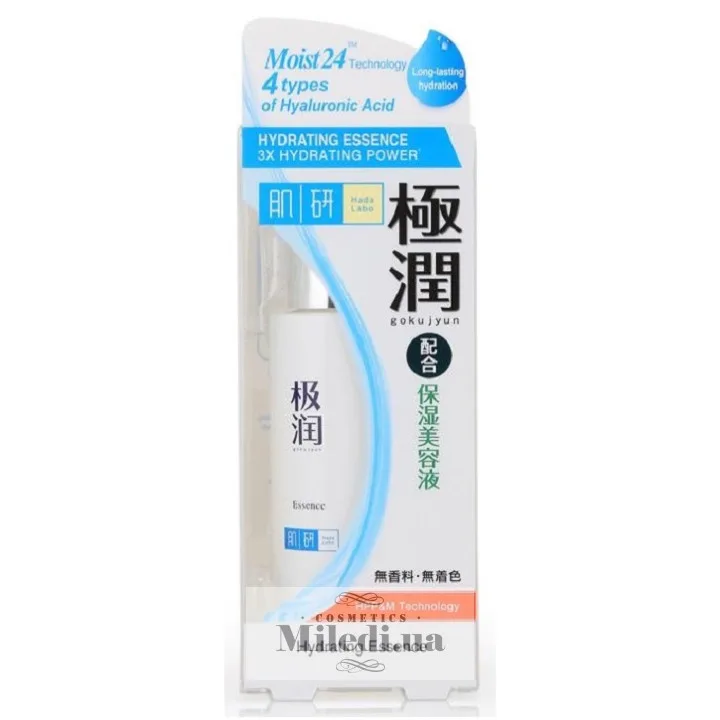 Зволожуюча есенція з гіалуроновою кислотою Hada Labo Rohto Gokujyun Hydrating Essence 30 мл