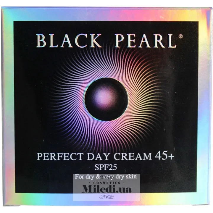 Денний зволожуючий крем проти зморшок 45+ Sea of Spa Black Pearl Age Control Perfect Day Cream 50 мл