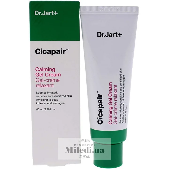 Заспокійливий гель-крем для чутливої шкіри Dr. Jart+ Cicapair Calming Gel Cream, 80 мл