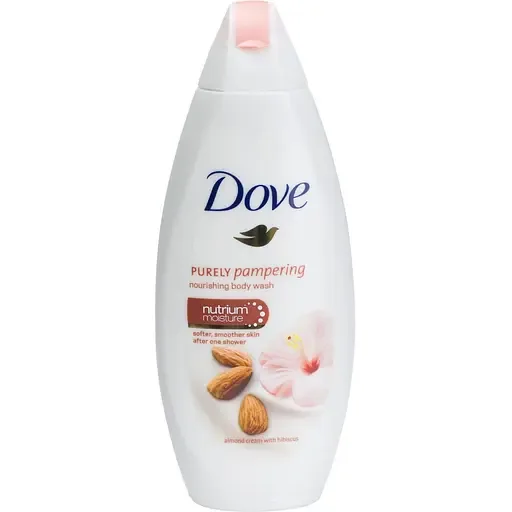 Крем-гель для душу Dove Обійми ніжності Мигдальне молочко та гібіскус 250