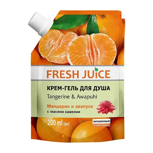 Крем-гель для душу Fresh Juice Tangerine & Awapuhi