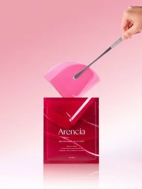 ARENCIA Red Collagen Jello Mask – колагенова маска з пептидами 1 шт.