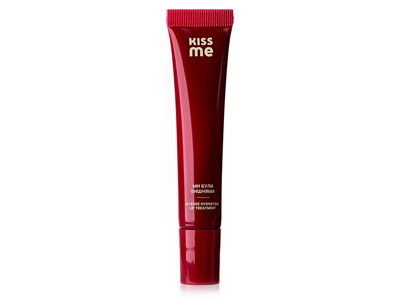 Блиск для губ з ефектом глибокого зволоження «Ми були вишнями» Kissme Intense Hydrating Lip Treatment We Were Cherries, 8мл