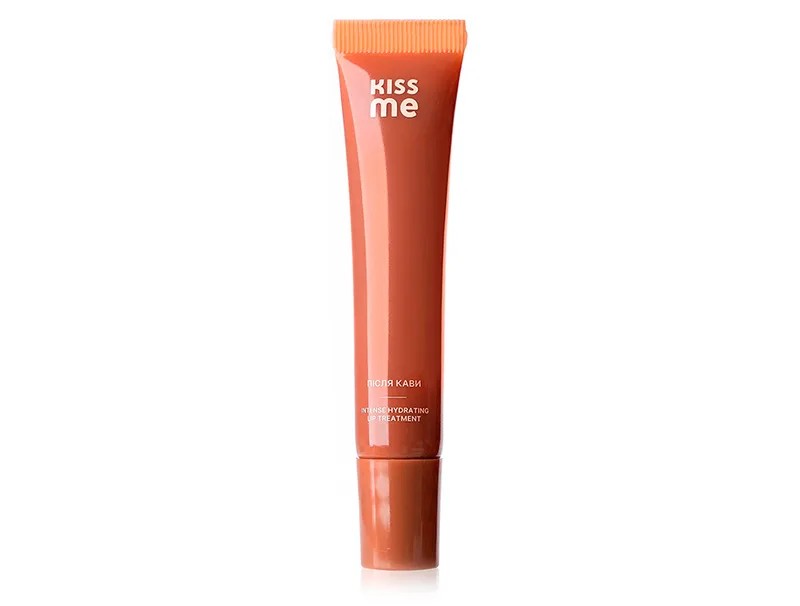 Блиск для губ з ефектом глибокого зволоження «Після кави» Kissme Intense Hydrating Lip Treatment After Coffee, 8мл
