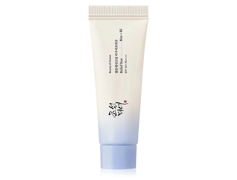 Сонцезахисний крем для обличчя з екстрактом рису та вітаміном B5 Beauty of Joseon Relief Sun Aqua-Fresh: Rice + B5 SPF 50+ PA++++, 10мл
