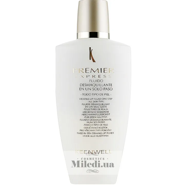 Флюїд для зняття макіяжу Keenwell Premier Express Demake-Up Fluid One Step 200 мл