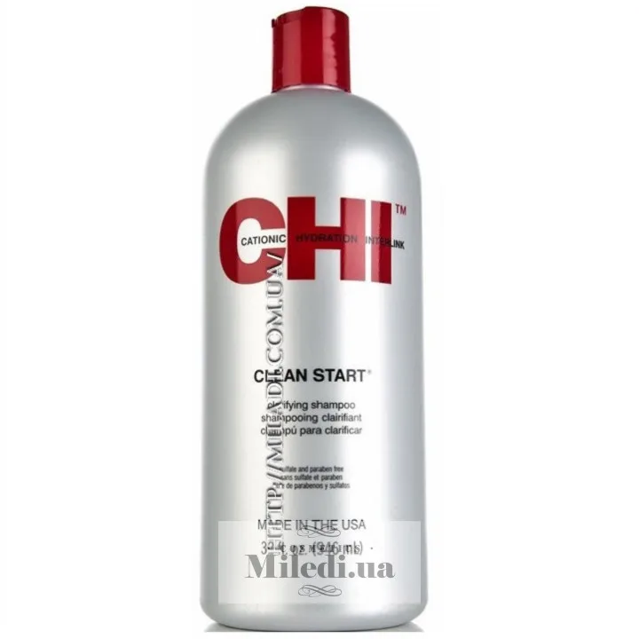 Шампунь для глибокого очищення волосся Chi Clean Start Clarifying Shampoo 946 мл