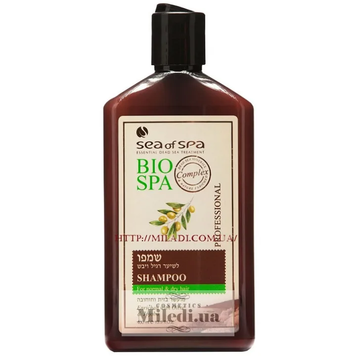 Шампунь з оливковою олією і жожоба Sea of ​​Spa Bio Spa Professional Shampoo Olive Oil Jojoba 400 мл