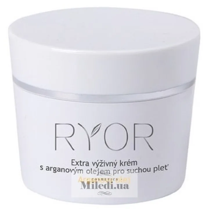 Екстра живильний крем з аргановою олією для сухої шкіри Ryor Extra Nourishing Cream Argan Oil 50 мл