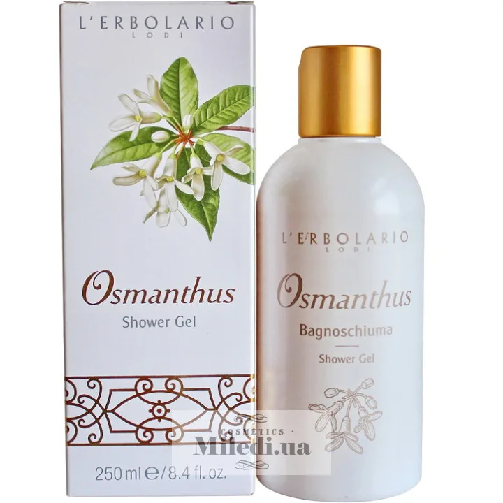 Гель для душу Піна для ванни Османтус L'Erbolario Osmanthus Bagnoschiuma 250 мл