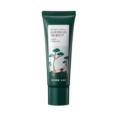 ROUND LAB Pine Calming Cica Cream Plus – заспокійливий крем проти постакне 60 мл