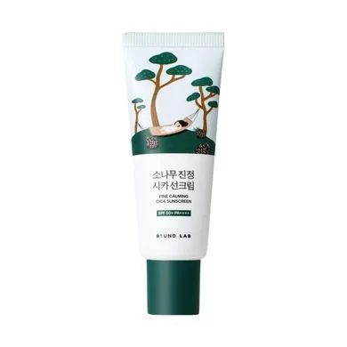 ROUND LAB Pine Calming Cica Sunscreen – сонцезахисний крем з екстрактом голок сосни 40 мл
