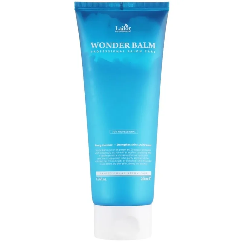 Бальзам для ламкого волосся Lador Wonder Balm кератиновий 200 мл (8809181937615)