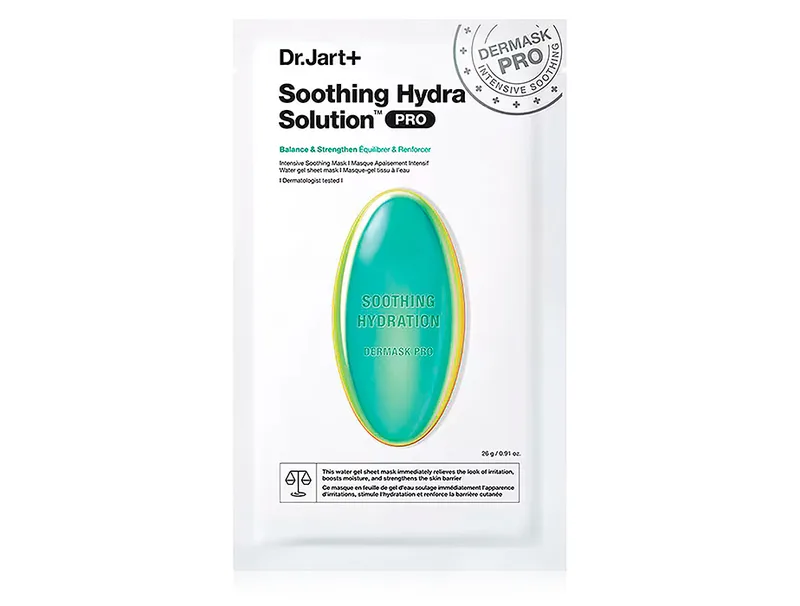Заспокійлива маска для обличчя Dr. Jart+ Dermask Soothing Hydra Solution Pro