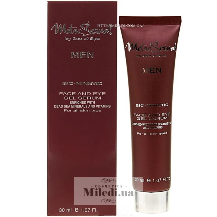 Sea of SPA MetroSexual Bio-Mimetic Face And Eye Gel Serum - Гель-сироватка для обличчя і шкіри навколо очей