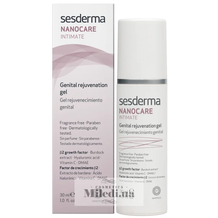 Генітальний омолоджуючий гель Sesderma Laboratories Nanocare Intimate Genital Rejuvenation Gel 30 мл