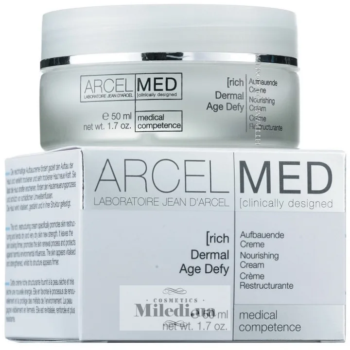 Дермальний антивіковий живильний крем 24г Jean D'Arcel Arcelmed Dermal Age Defy Rich 50 мл