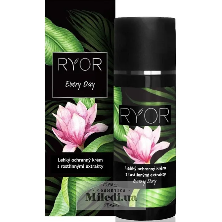 Захисний легкий крем з рослинними екстрактами Ryor Every Day Light Protective Cream with Plant Extracts 50 мл