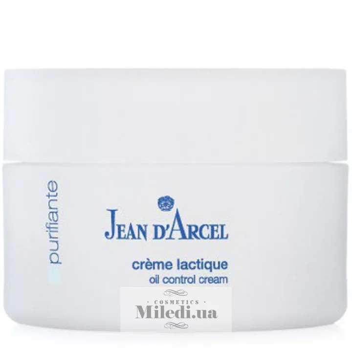 Крем 24г для жирної шкіри з розширеними порами Jean d'Arcel 24h Creme Lactique Mate 50 мл