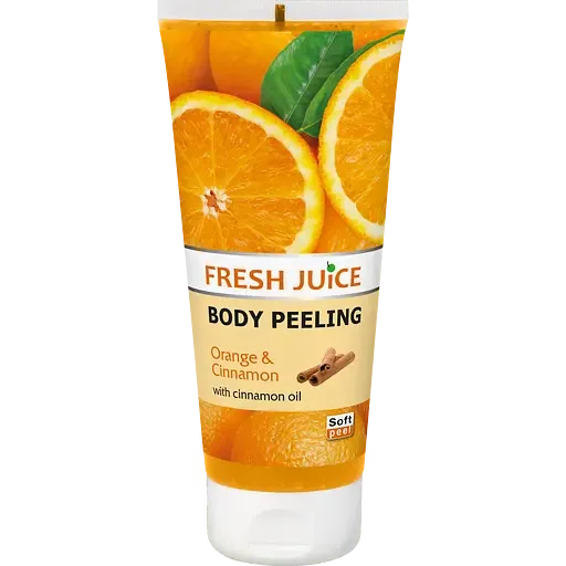 Пілінг для тіла Fresh Juice Orange&Cinnamon, 200 мл