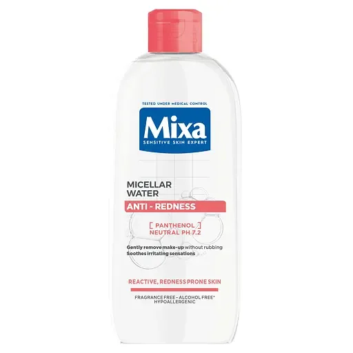 Міцелярна вода від подразнень Mixa Anti-Redness для чутливої шкіри обличчя 400 мл (D3364404)
