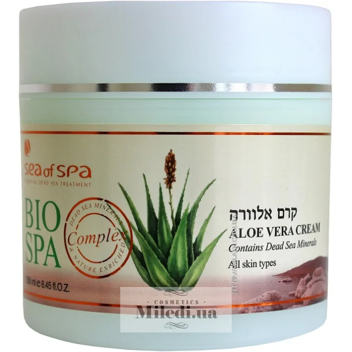 Крем для тіла з Алое віра Sea of Spa Bio Spa Aloe Vera Cream 250 мл