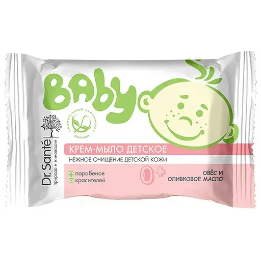 Крем-мило Dr. Sante Baby Овес та оливкова олія, 90 г