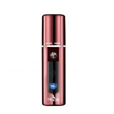 Портативний ультразвуковий нано зволожувач шкіри обличчя BlingBelle Nano Ion Sprayer Bordo бордовий