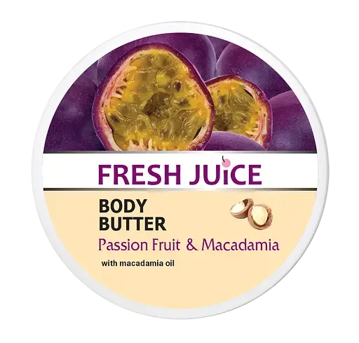 Крем-олія для тіла Fresh Juice Passion Fruit & Macadamia, 225 мл
