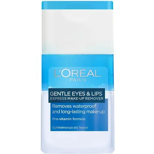 Засіб L`Oreal Paris для зняття водостійкого і тривалого макіяжу з очей та губ 125 мл