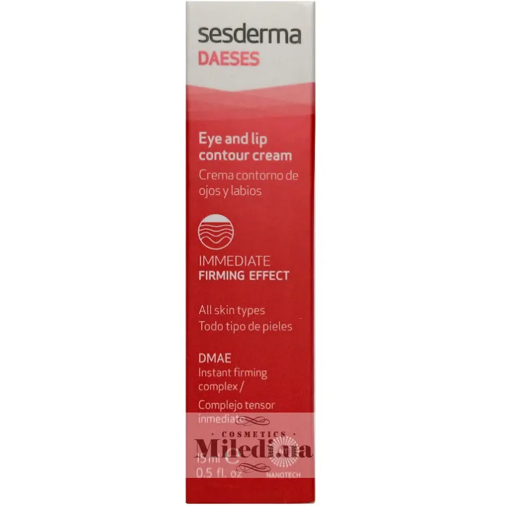 Ліфтинговий крем-контур навколо очей і губ Sesderma Laboratories Daeses Eye & Lip Contour Cream 15 мл