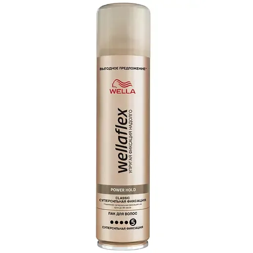 Лак для волосся Wellaflex Classic Суперсильна фіксація