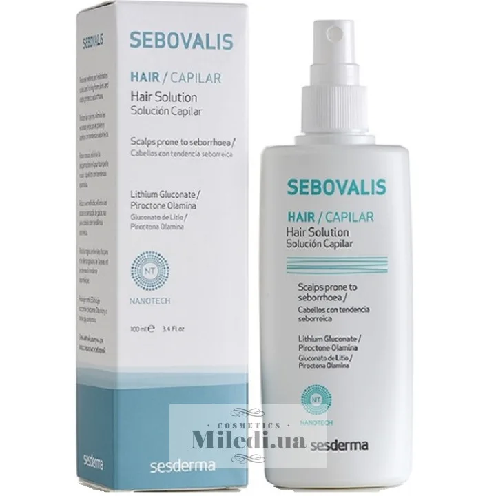 Sesderma Sebovalis Hair Solution - Лосьйон для лікування себореї