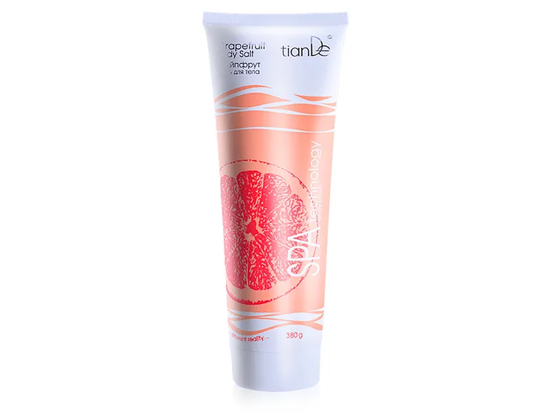 Сіль для тіла «Грейпфрут» TianDe Spa Technology Grapefruit Body Salt, 380г