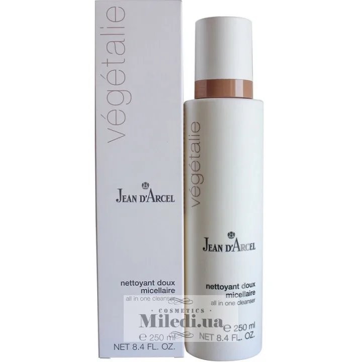 Міцелярна вода для обличчя Jean d'Arcel Vegetalie All In One Cleanser 250 мл