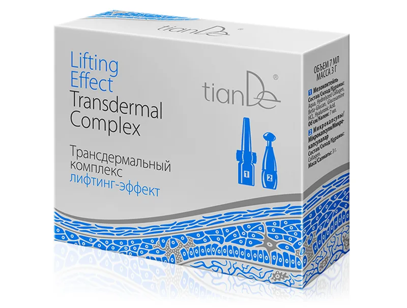 Трансдермальний комплекс «Ліфтінг-ефект» TianDe Transdermal Complex Lifting Effect, 3г + 7мл