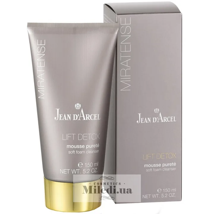 Мус очищуючий для зрілої шкіри Jean d'Arcel Miratense Lift Detox Mousse Purete 150 мл