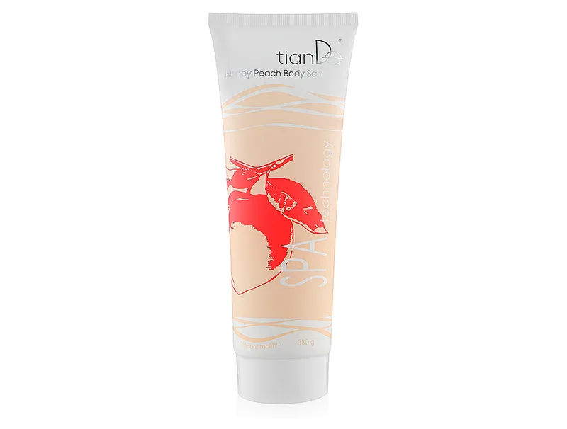 Сіль для тіла «Медовий персик» TianDe Spa Technology Honey Peach Body Salt, 380г