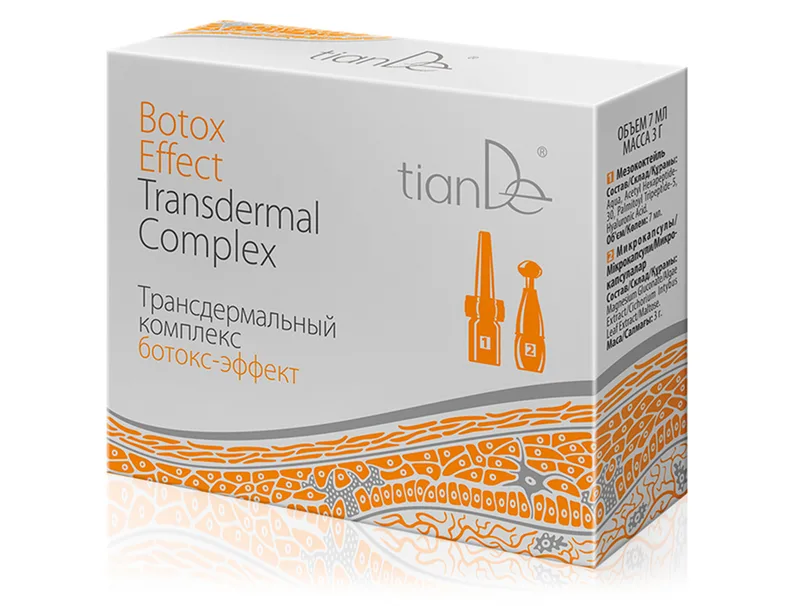 Трансдермальний комплекс «Від зморшок» TianDe Transdermal Complex Anti-Wrinkle, 3г + 7мл