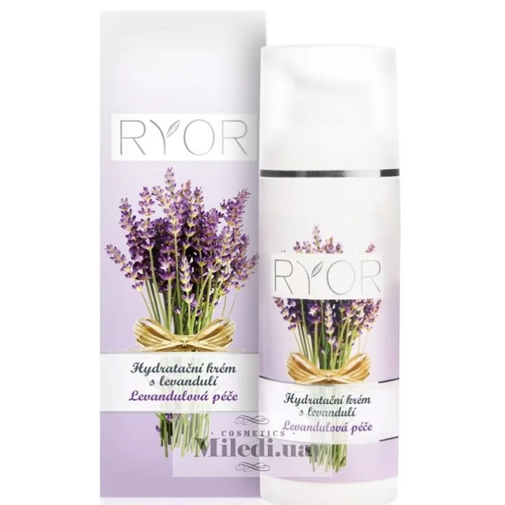 Зволожуючий крем для обличчя з лавандою Ryor Moisturising Cream Lavender 50 мл