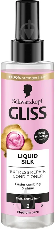Експрес-кондиціонер GLISS Рідкий Шовк 200 мл