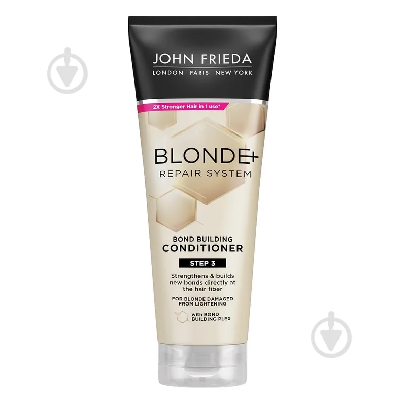 Кондиціонер John Frieda Blonde+ repair system для відновлення пошкодженого волосся 250 мл