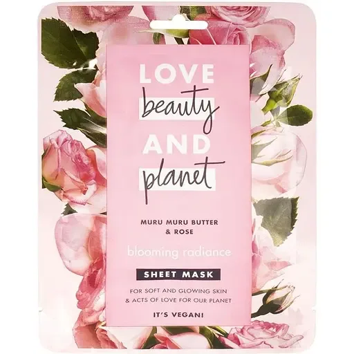 Тканинна маска Love Beauty And Planet Квітучий вигляд м'якість і сяйво шкіри 21 мл 1 шт.