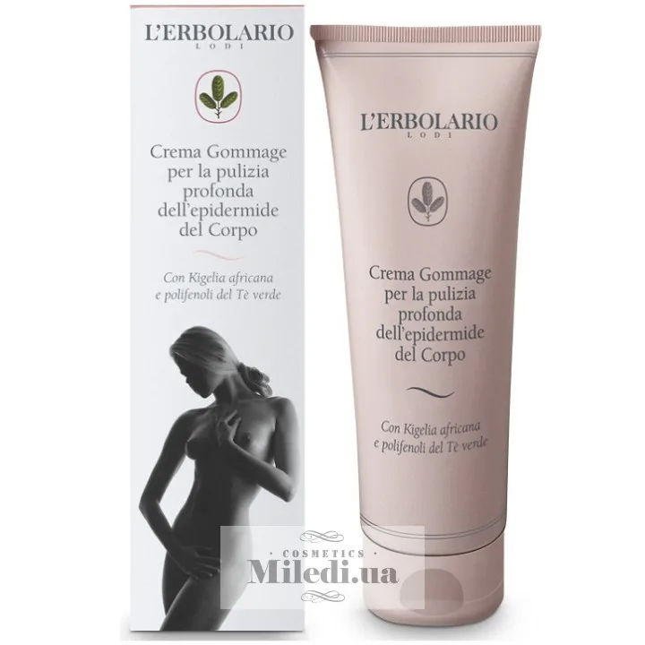 Скраб-гомаж для тіла L'Erbolario Crema Gommage Pulizia Profonda dell'Epidermide del Corpo 250 мл