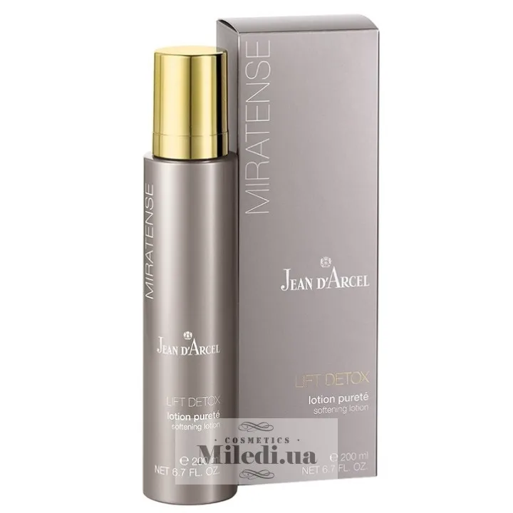 Пом'якшувальний лосьйон для зрілої шкіри Jean d'Arcel Miratense Lift Detox Lotion Purete 200 мл