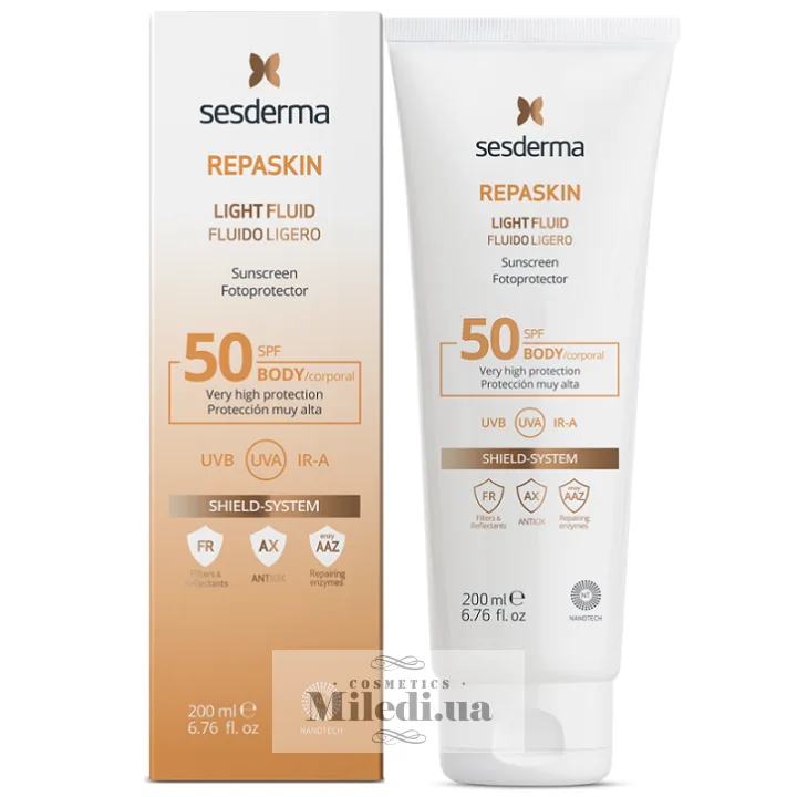 Лосьйон Sesderma Repaskin Сонцезахисний для тіла
